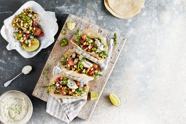 Áine Carlin's Eat. Clean. vegetarian recipes 1 Crisp Cinnamon Potato Tacos 77