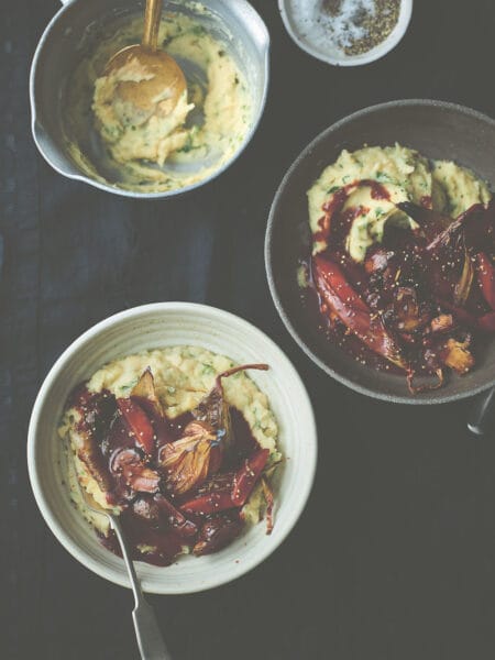 mushroom bourguignon