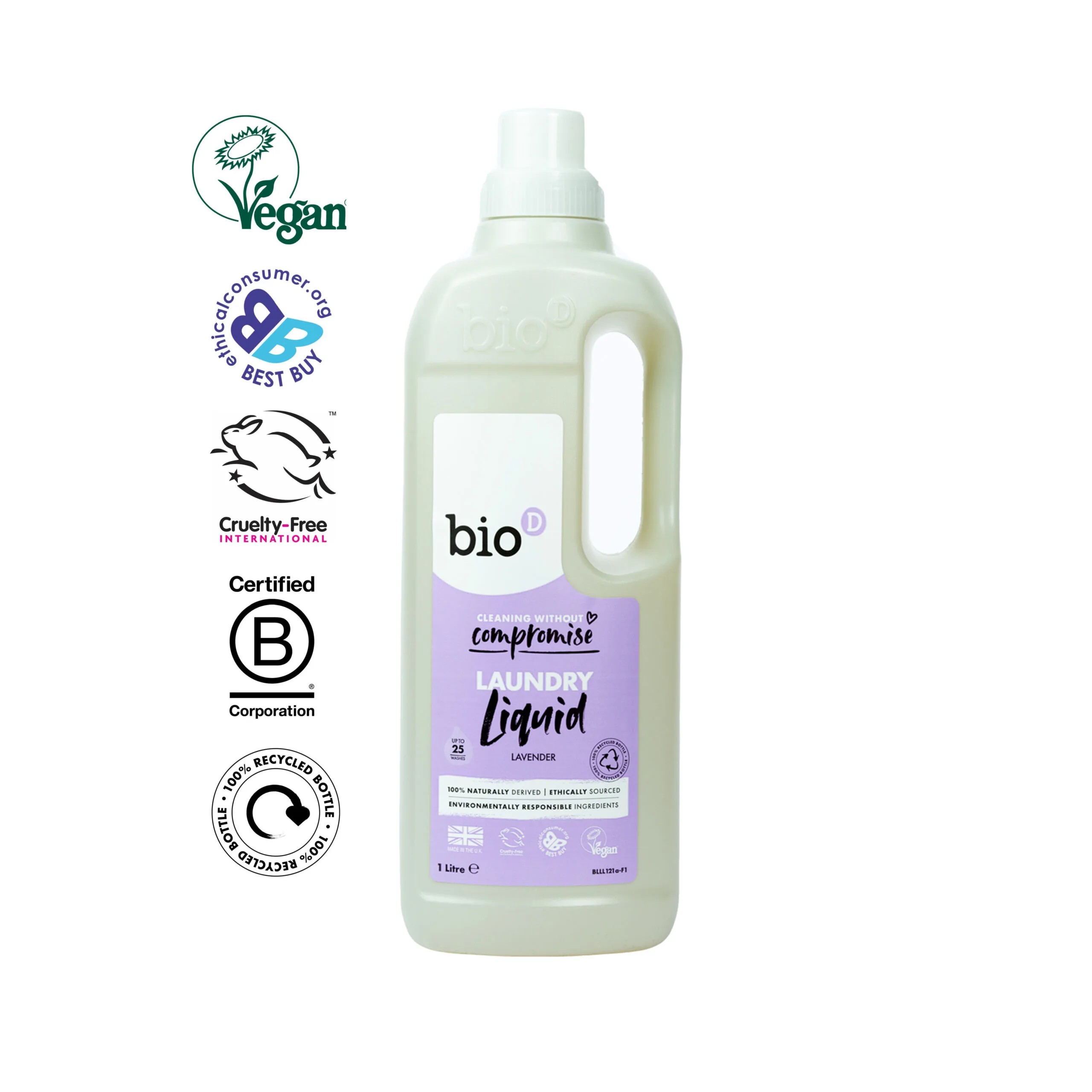Lavender - Laundry Liquid - 1L - Image 3