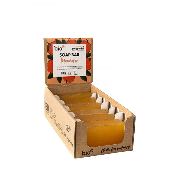 Bio-D Soap Bar Mandarin – 6 x 90g