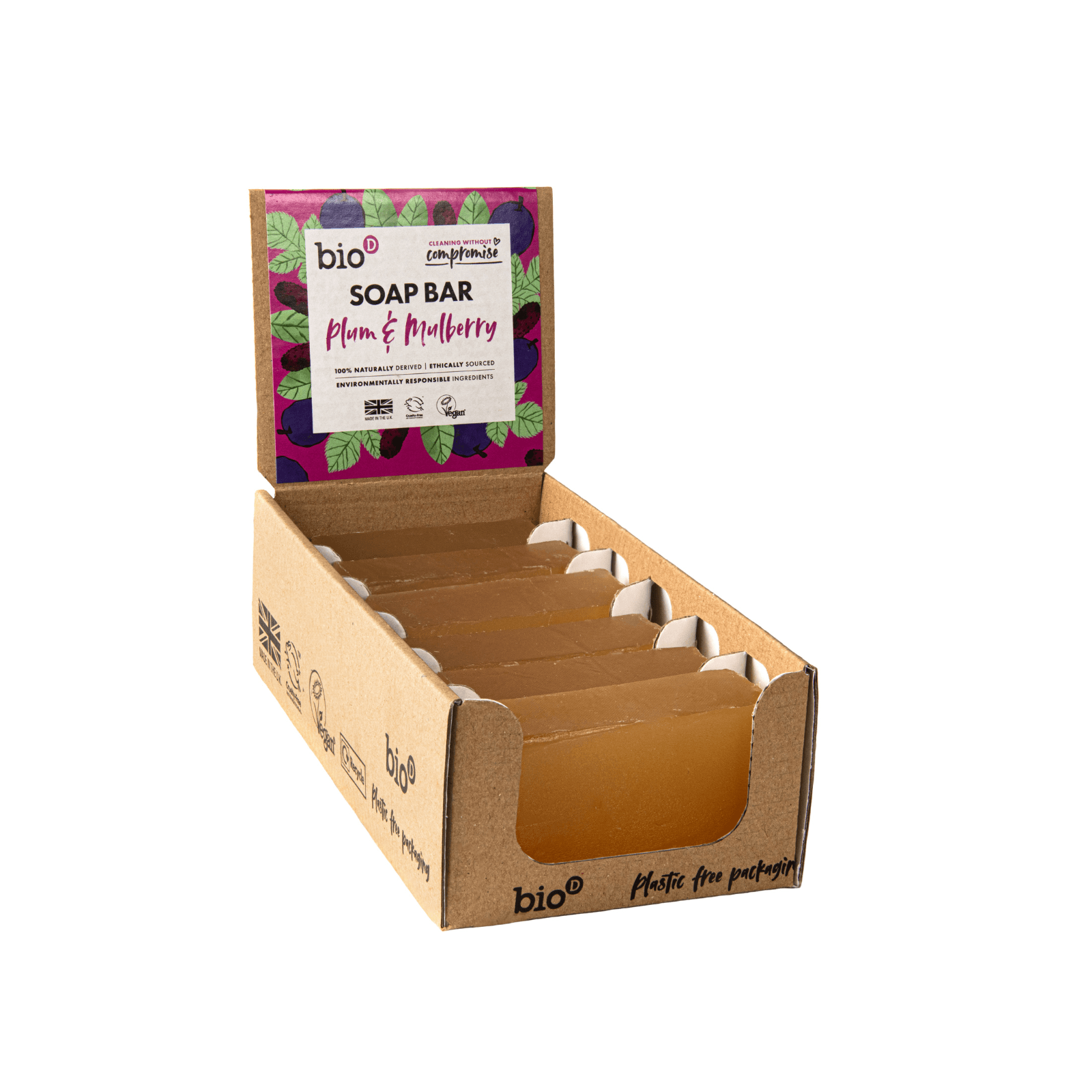 Plum & Mulberry Soap Bar (x6)