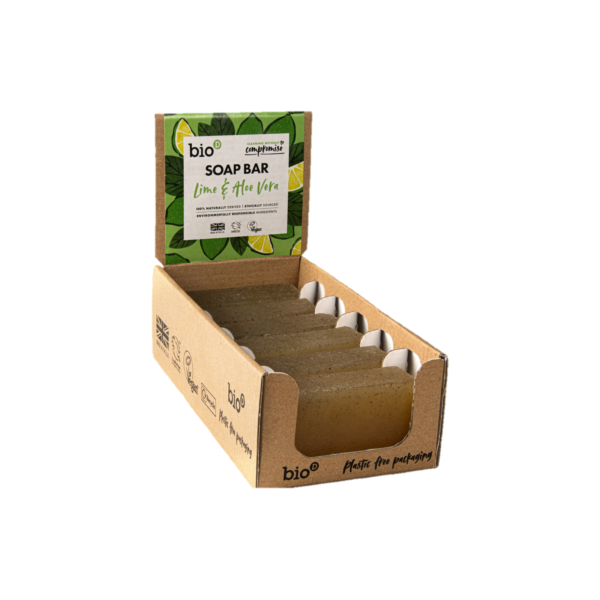 Lime & Aloe Vera Soap Bar (x6)