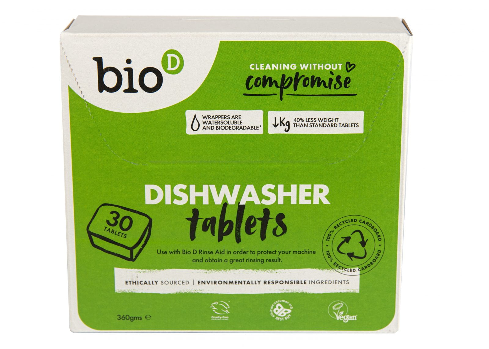 BioD Dishwasher Tablets 30 x 12g The BioD Company