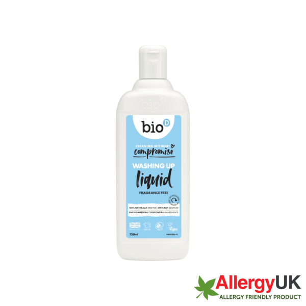 Fragrance Free Washing Up Liquid 750ml