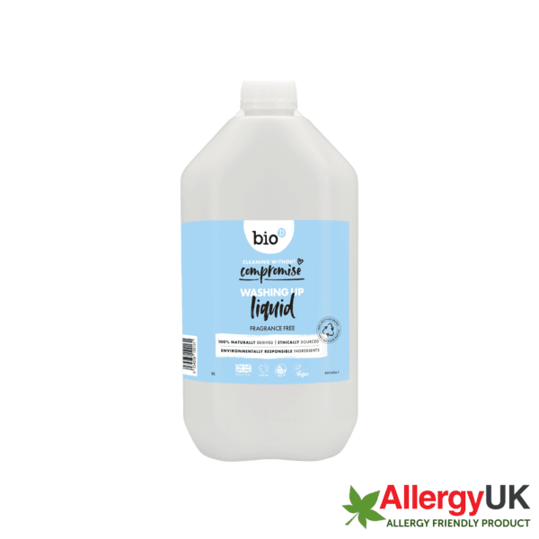 Fragrance Free Washing Up Liquid 5L