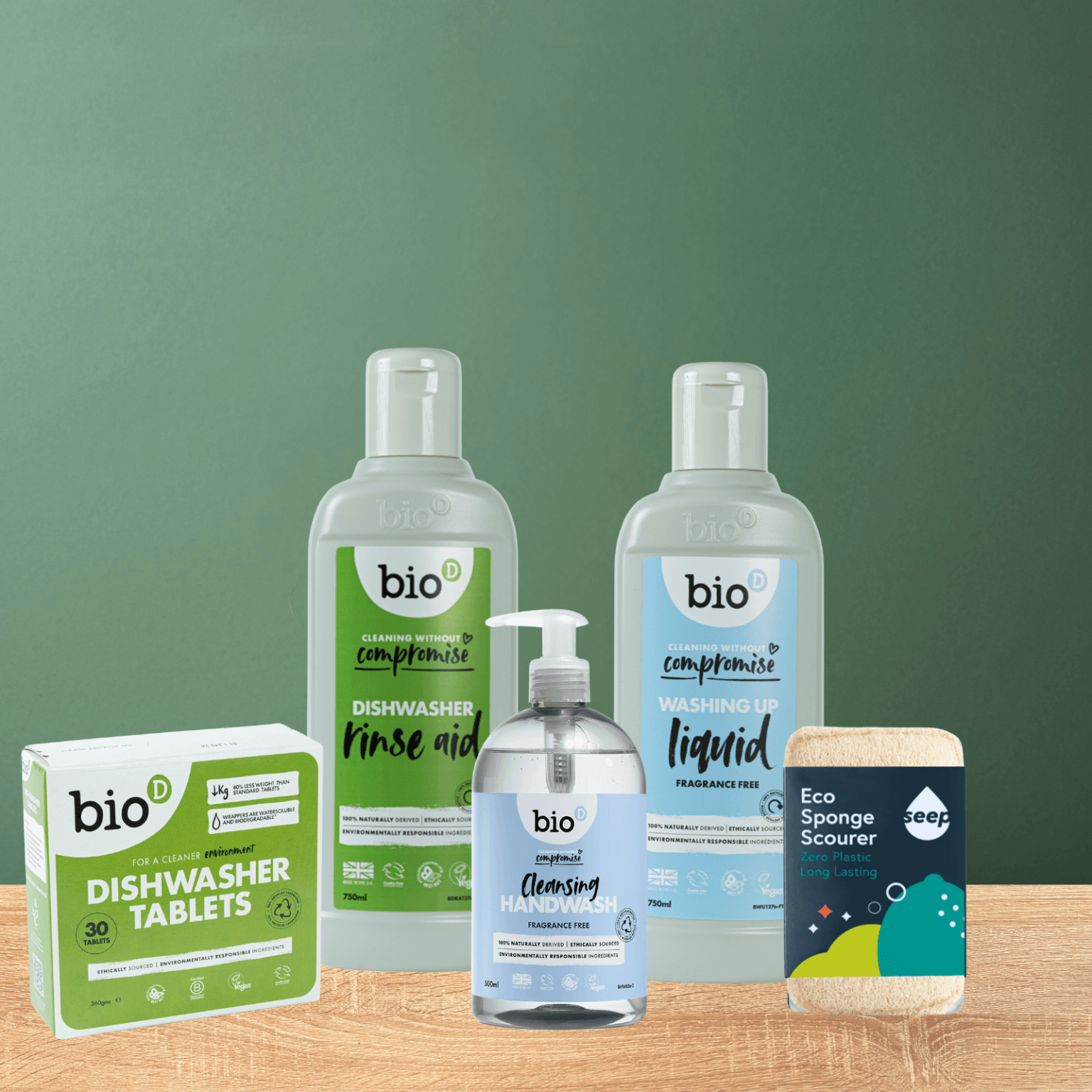 Eco Friendly Dishwashing Bundle UK - The Bio-D Company