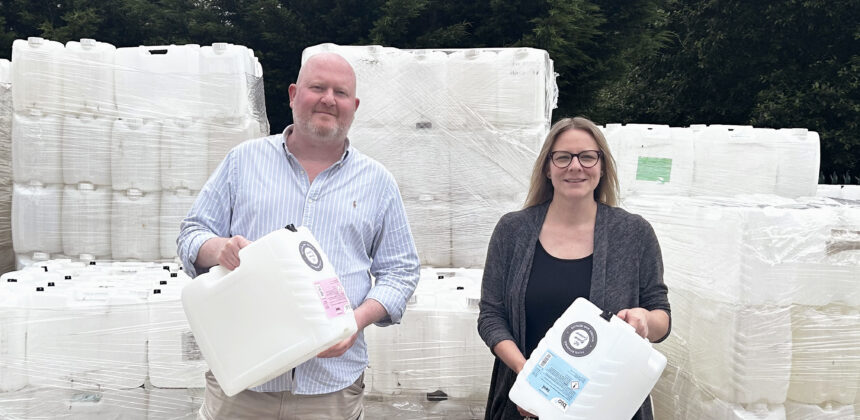 A ‘No Brainer Container’ milestone: 10,000 20 litre refill containers returned!