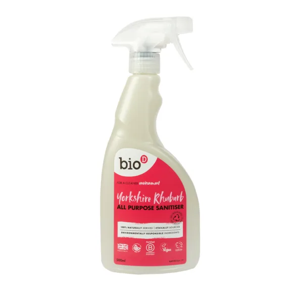 Yorkshire Rhubarb All Purpose Sanitiser Spray 500ml