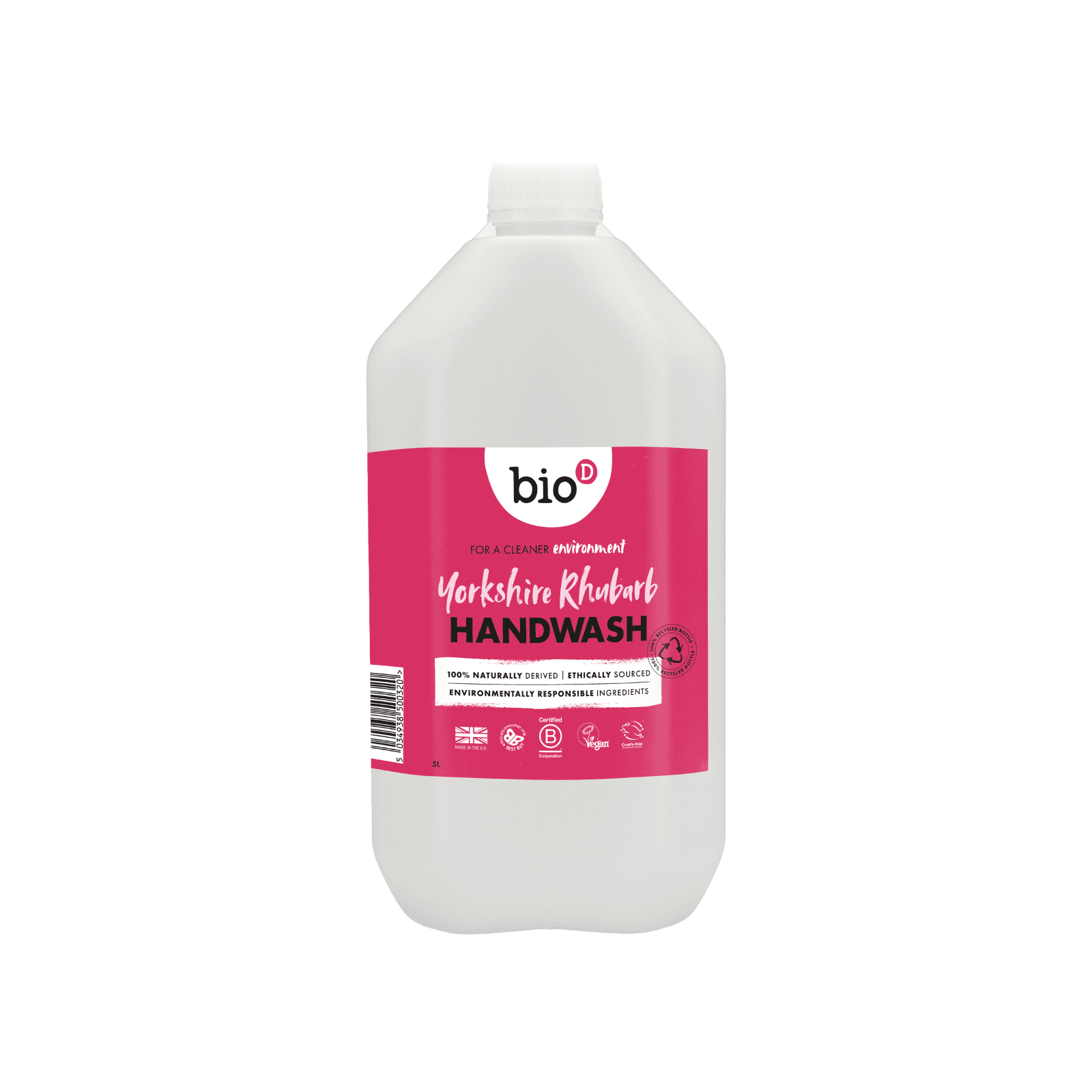 Yorkshire Rhubarb Cleansing Handwash 5L