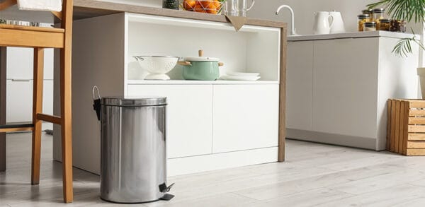 From Grime to Gleam Thorough Kitchen Bin Cleaning Methods copy