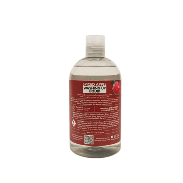 Spiced Apple Washing Up Liquid 500ml - Image 2