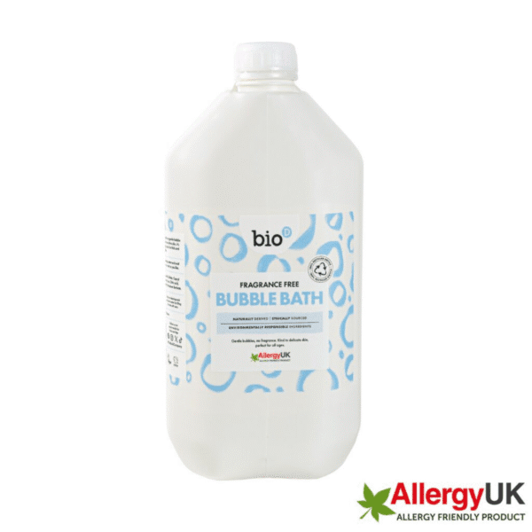 Fragrance Free Bubble Bath 5L