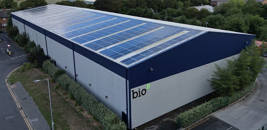 How Bio-D Achieves Scope 1 and 2 Net Zero Emissions Through Green Energy