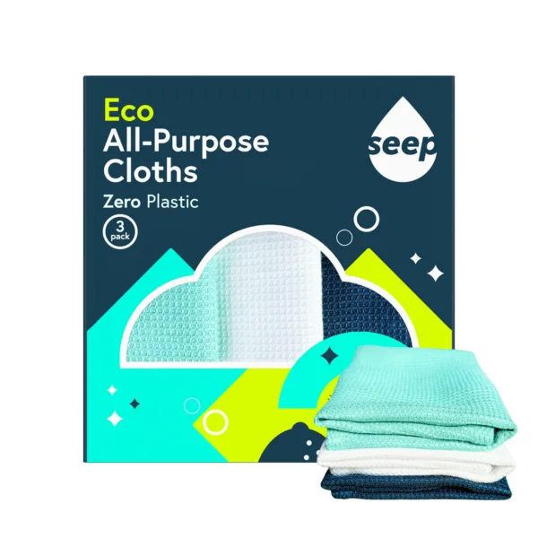 Seep Eco All-Purpose Lyocell Cloth (3 Pack)